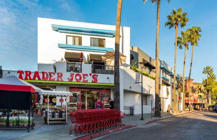Trader Joe's grocery store near Hillcrest apartment